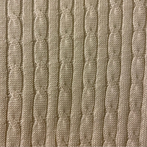 Norm Thompson y2k silk/cotton cardigan sweater-small EUC - Picture 4 of 8